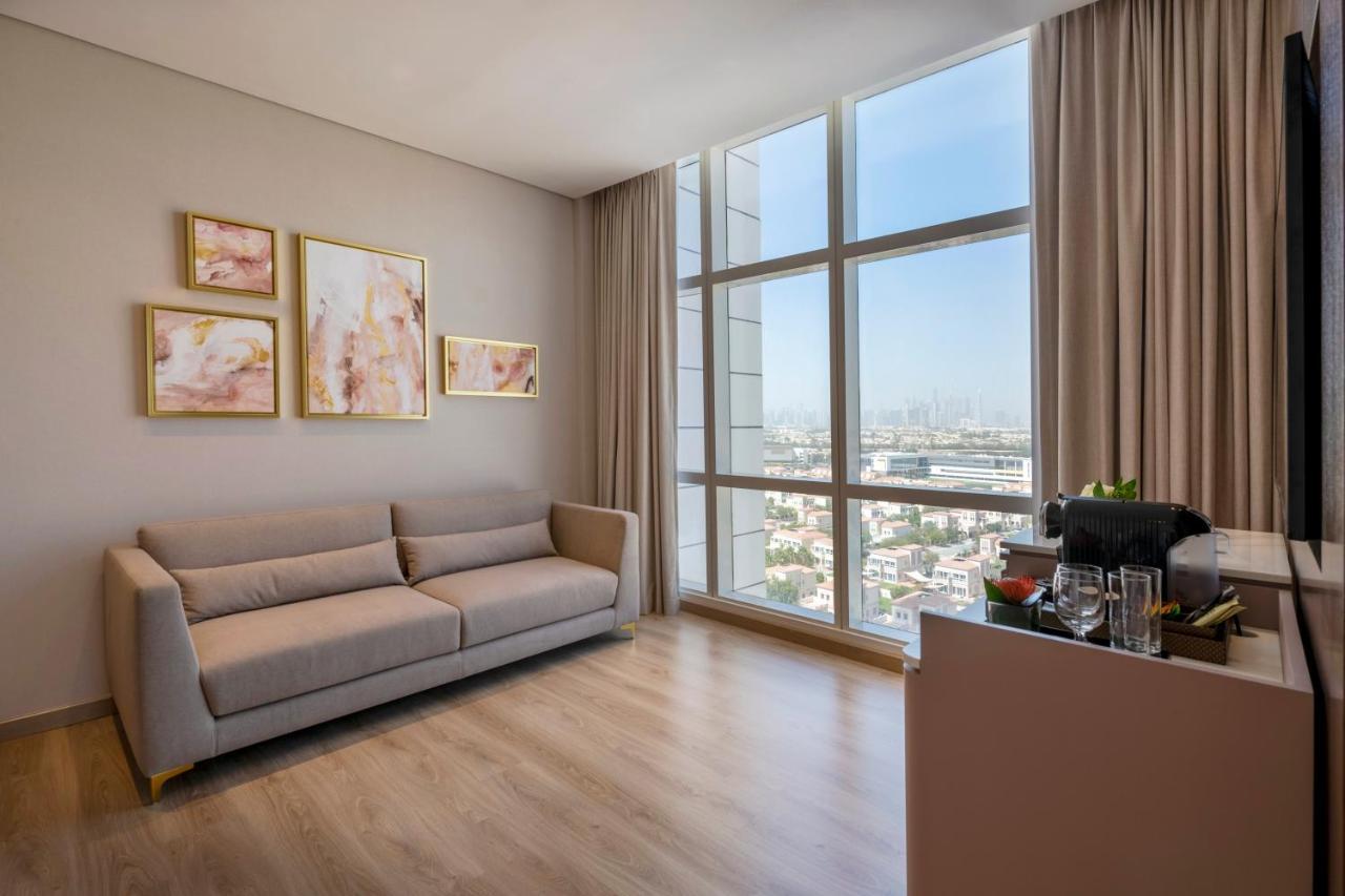 Movenpick Jumeirah Village Triangle Дубай Екстер'єр фото Office