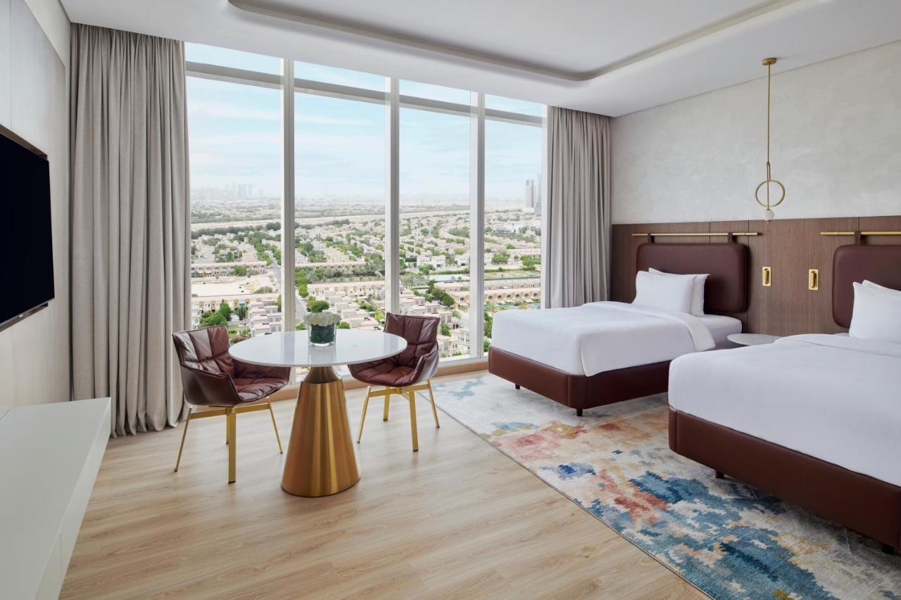 Movenpick Jumeirah Village Triangle Дубай Екстер'єр фото Deluxe room